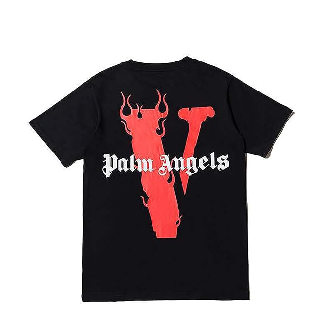 Vlone x Palm Angels T-Shirt With A Large Red V Graphic [Sourcex Exclusive]
