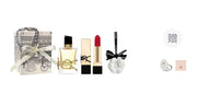 YSL Eau de Parfum Sample Set (Black Angel Gift Box) - Orange Blossom & Lavender 7.5ml + Camellia Scented Cosmetics - Fougere Floral Notes