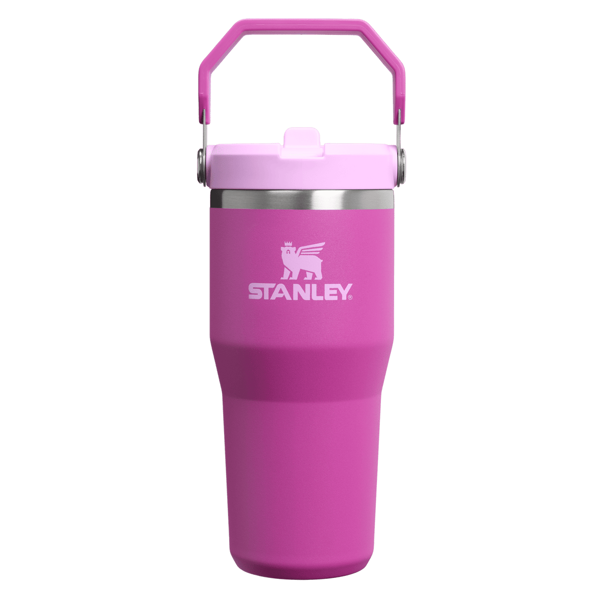 Stanley The IceFlow Flip Straw Tumbler | 14 OZ Dark Blossom