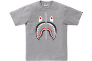 BAPE A Bathing Ape Shark T-Shirt Gray