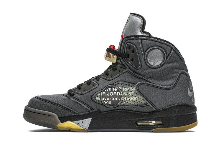 Off White x Air Jordan 5 Retro SP Muslin