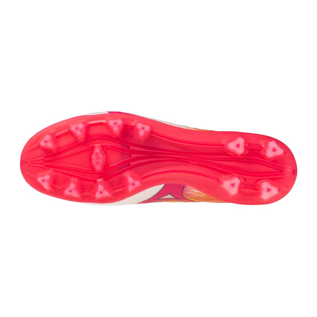 Mizuno Alpha Iii Pro Fg Firm Ground Soccer Cleat White Fuchsia Purple