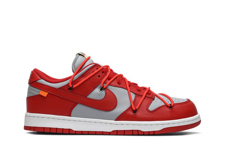 Off White x Dunk Low University Red