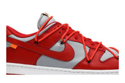 Off White x Dunk Low University Red