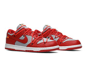 Off White x Dunk Low University Red