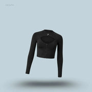 Gymshark Dipped Long Sleeve 1/4 Zip Jacket