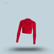 Gymshark Dipped Long Sleeve 1/4 Zip Jacket