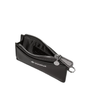 Lululemon Leather Alternative Card Case Black/Silver