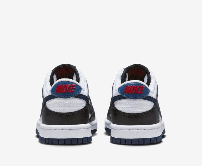 Nike Dunk Low Black White Midnight Navy