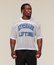 Gymshark Mesh Oversized White T-Shirt