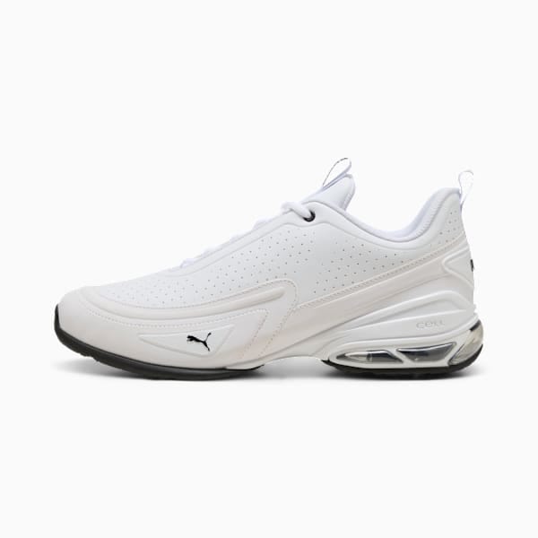 Puma Meza Running-Inspired Sneakers Puma White-Puma Black
