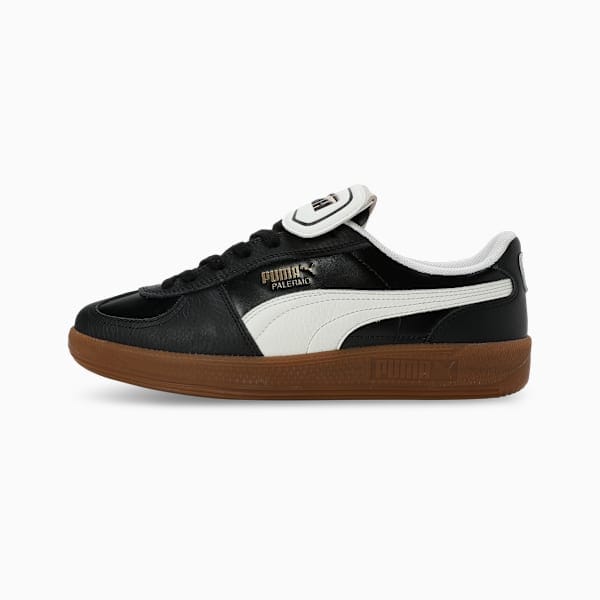 Puma Palermo Premium Leather Sneakers Puma Black-Warm White