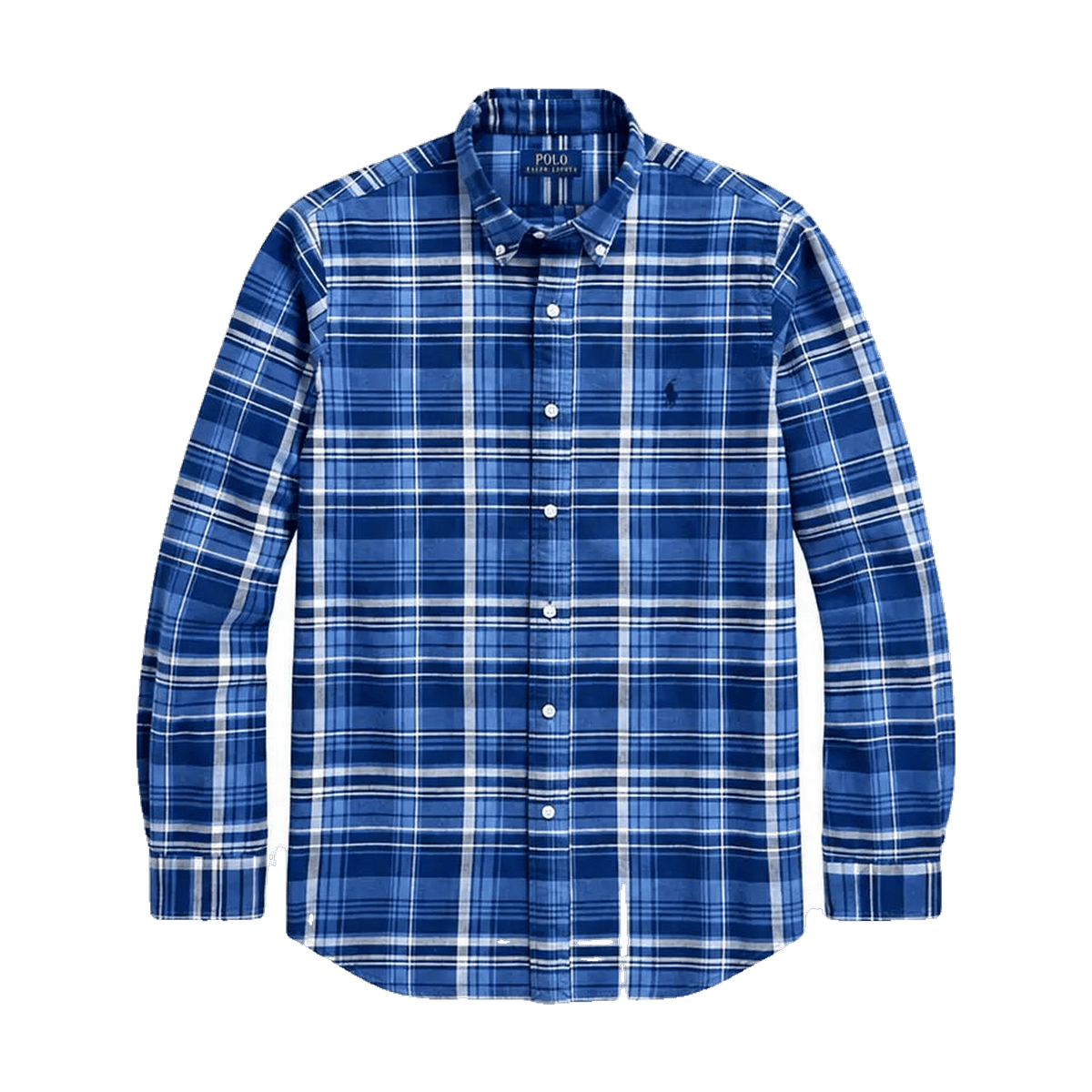 Ralph Lauren Classic fit Plaid Oxford Cotton Shirt