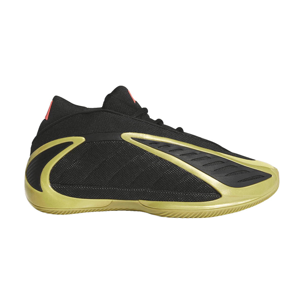 Adidas Anthony Edwards 2 Core Black / Gold Metallic / Solar Turbo