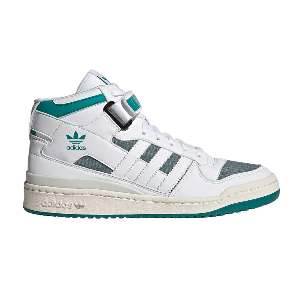 Forum Mid White Equipment Green
