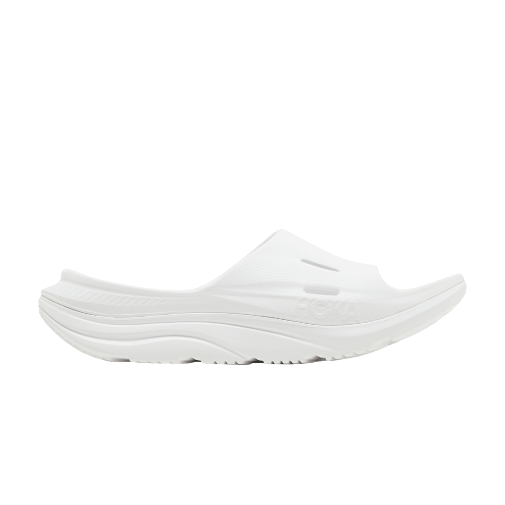 Hoka One One Ora Recovery Slide 3 White