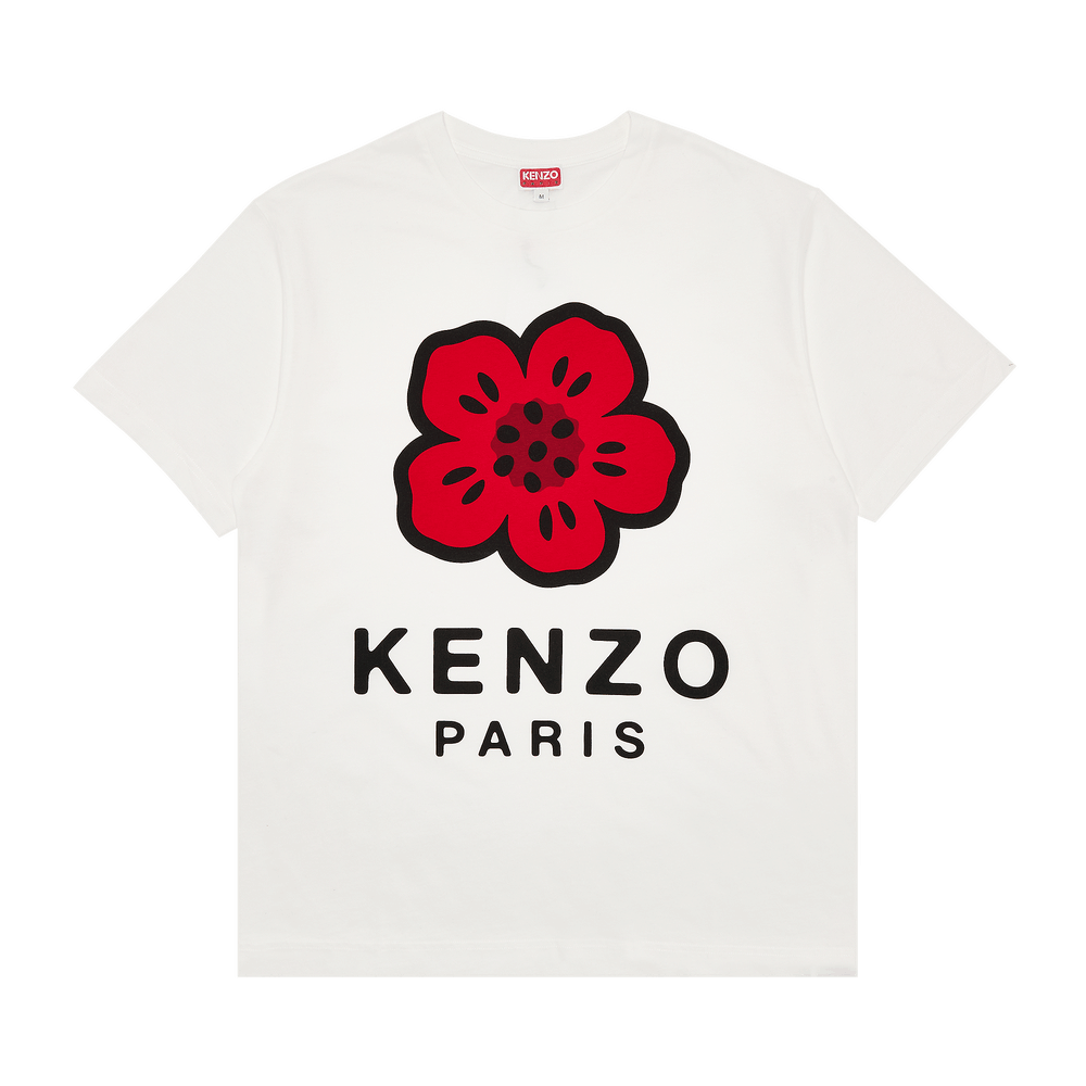 Kenzo Boke Flower Classic T-Shirt Off White
