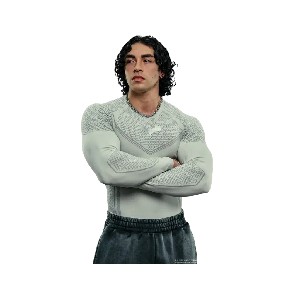 YoungLA Batman Compression Longsleeves 'Off White'