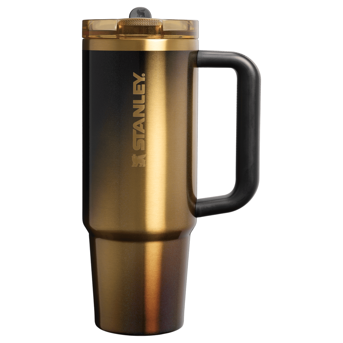 Stanley The Quencher ProTour Flip Straw Tumbler | 30 OZ Black Honey