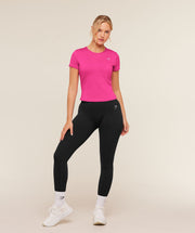 Women's Gymshark Training Baby Tee Super-Set Pink
