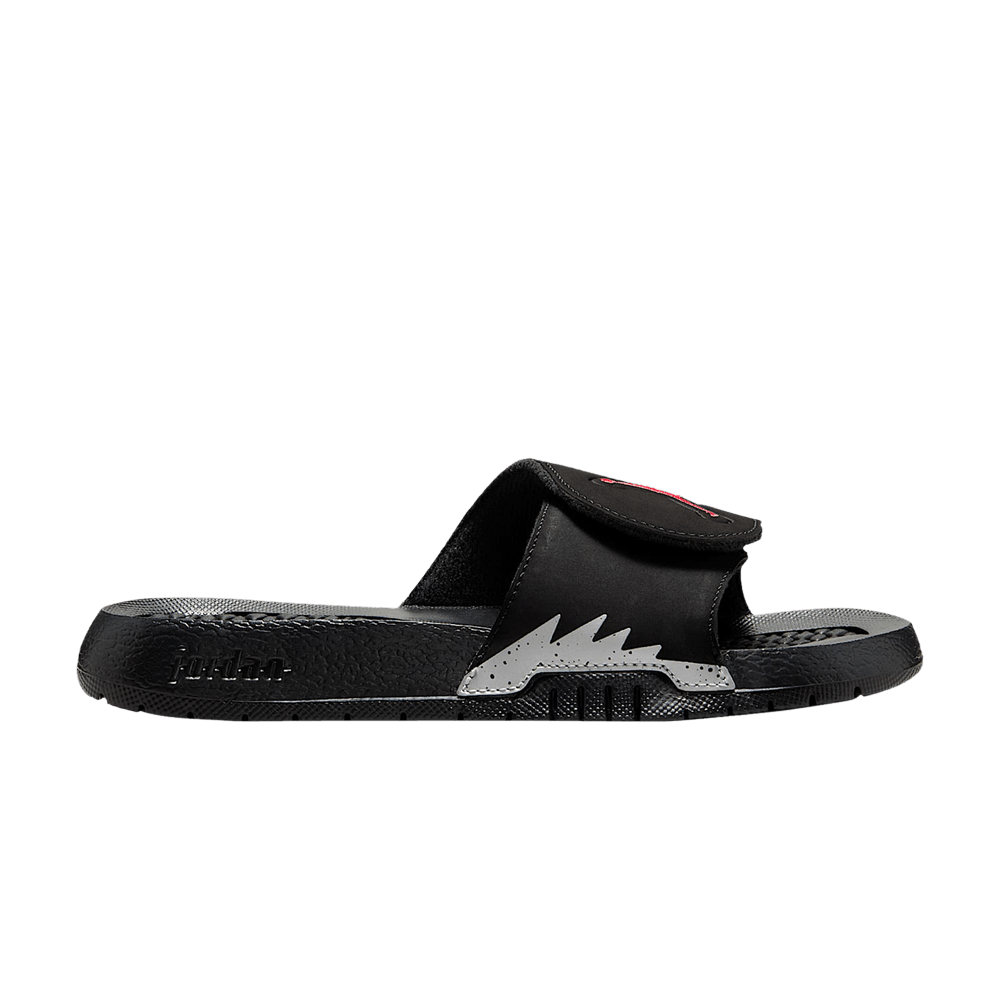 Air Jordan Hydro 5 Retro Slide GS Black Metallic
