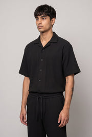 COMFY BLACK MEN'S CO-ORD SET