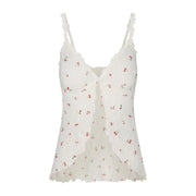 Stretch Lace Babydoll Top