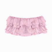 Stretch Satin Micro Skirt