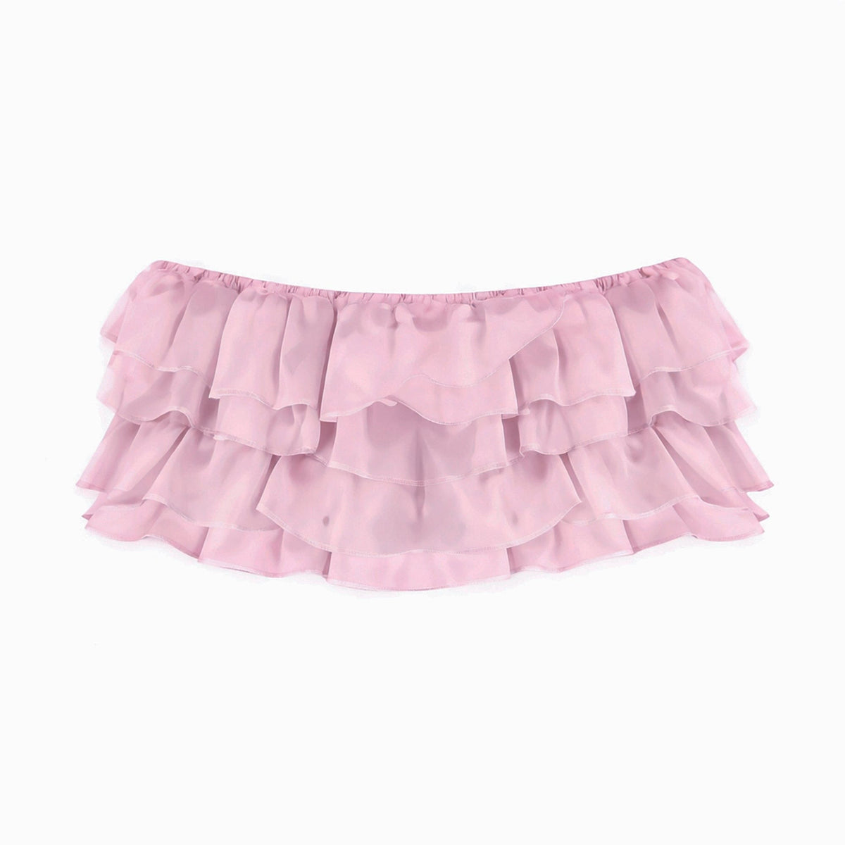 Stretch Satin Micro Skirt