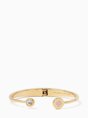 Spot The Spade Open Hinge Bangle
