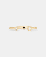 Spot The Spade Open Hinge Bangle
