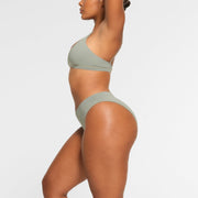 Cotton Jersey Cheeky Tanga