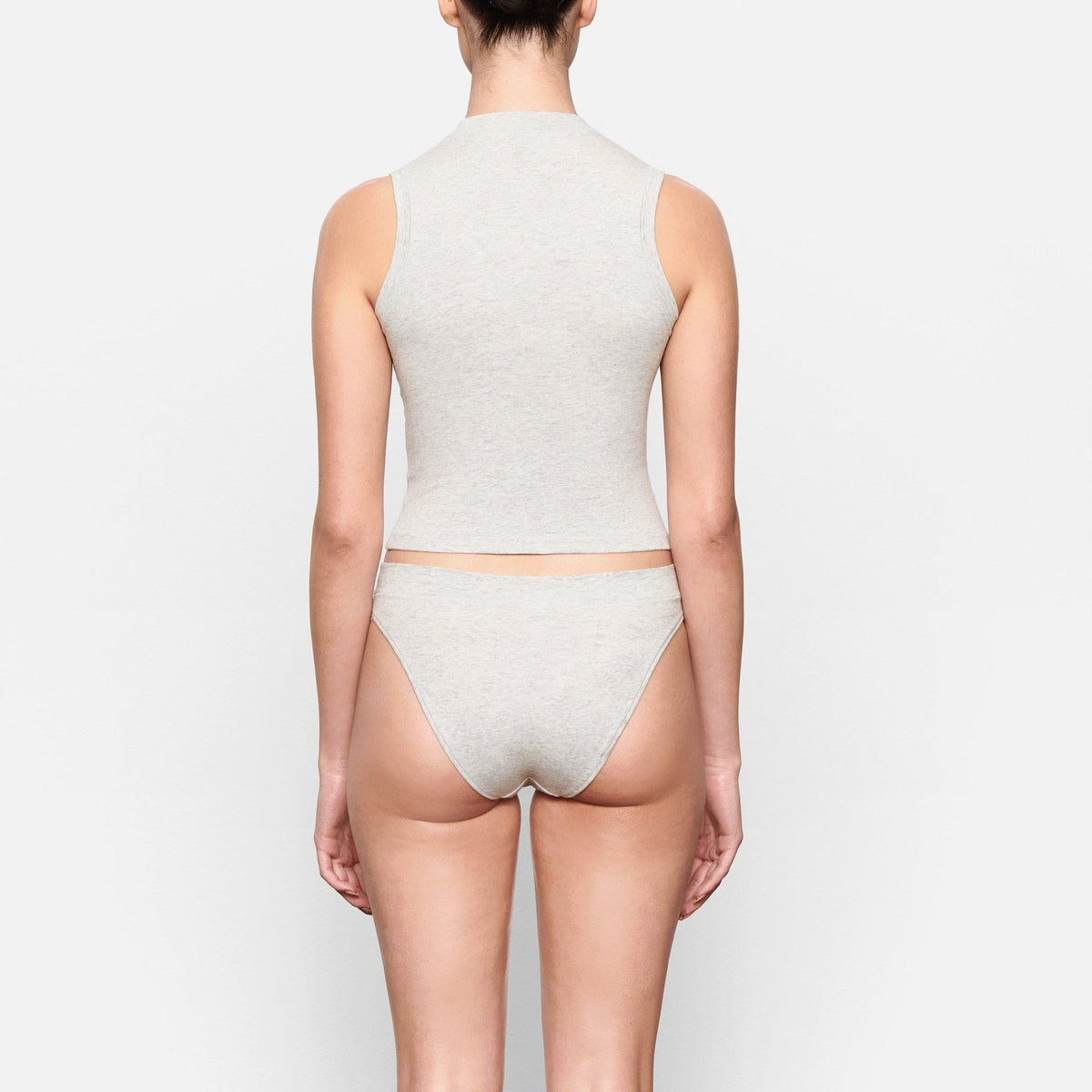 Cotton Jersey Cheeky Tanga