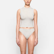 Cotton Jersey Cheeky Tanga