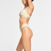 Cotton Jersey Cheeky Tanga