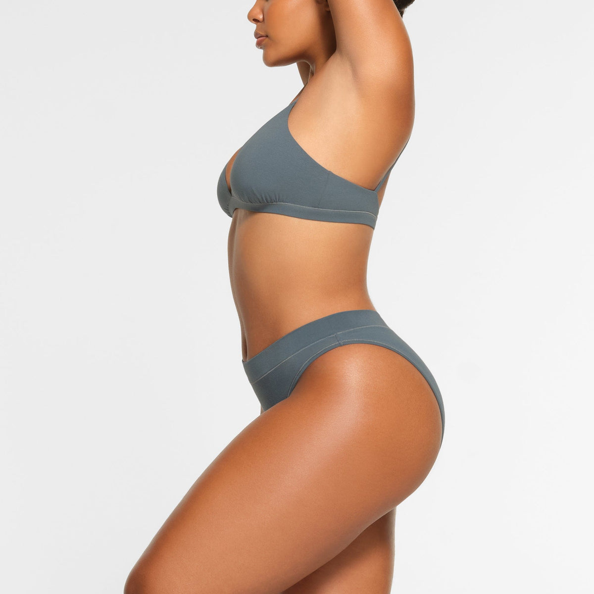 Cotton Jersey Cheeky Tanga