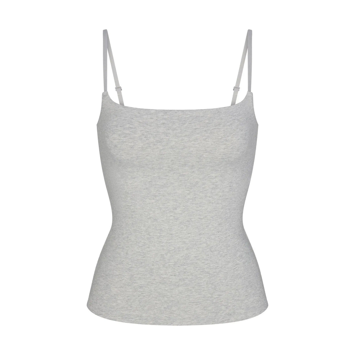 Skims Cotton Jersey Cami Light Heather Grey