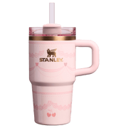Stanley The Valentines Day Quencher H2.0 FlowState Tumbler | 20 OZ Pink Velvet Cake