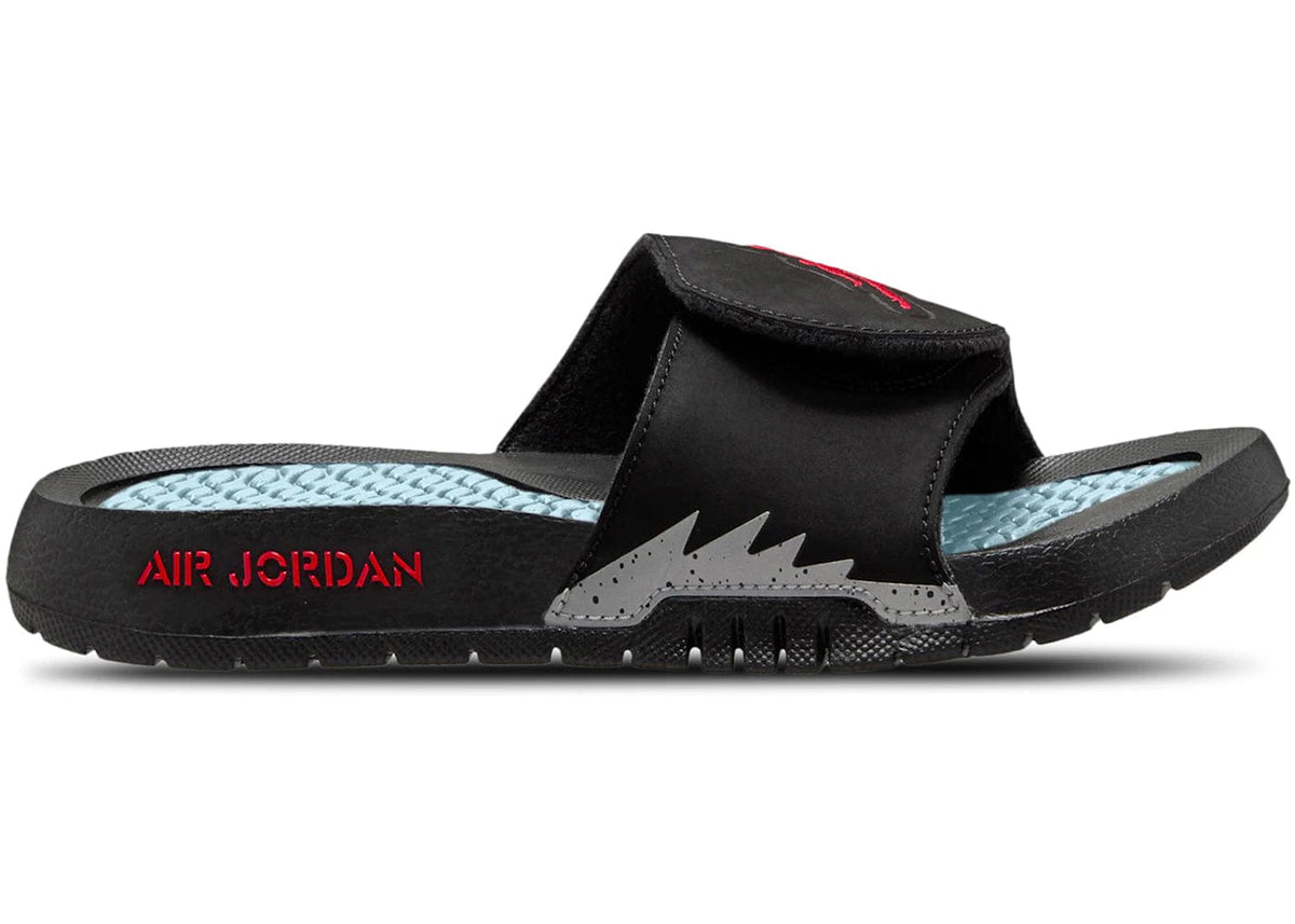 Air Jordan Hydro 5 Retro Slide GS Black Metallic