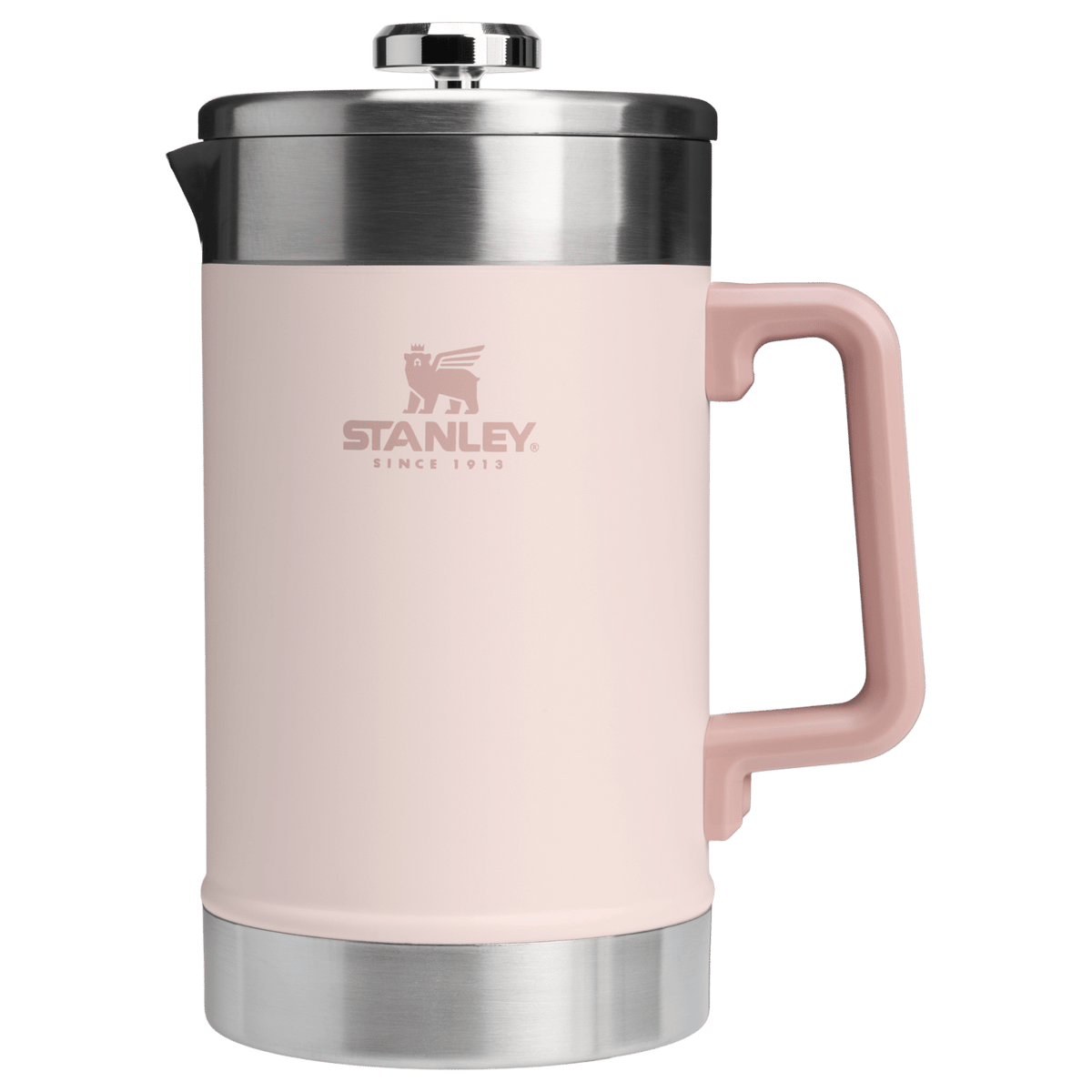 Stanley Stanley Classic Stay Hot French Press 48 OZ Rose Quartz