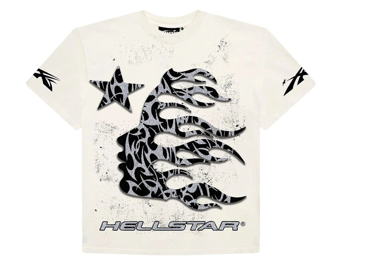 Hellstar Glitter P2p T-Shirt Black