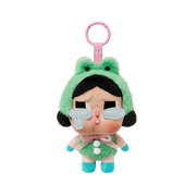 Pop Mart CryBaby Crying Again Series What A Frog Vinyl Face Plush