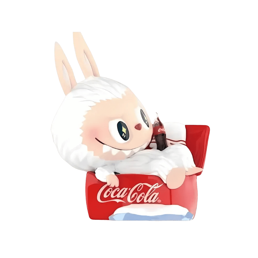 Pop Mart Labubu The Monsters Coca-Cola Series Special Sofa Figure
