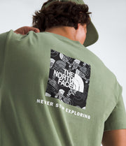 The North Face Men’s Evolution Box Toss Fill Short-Sleeve Tee—Graphic Bark Mist