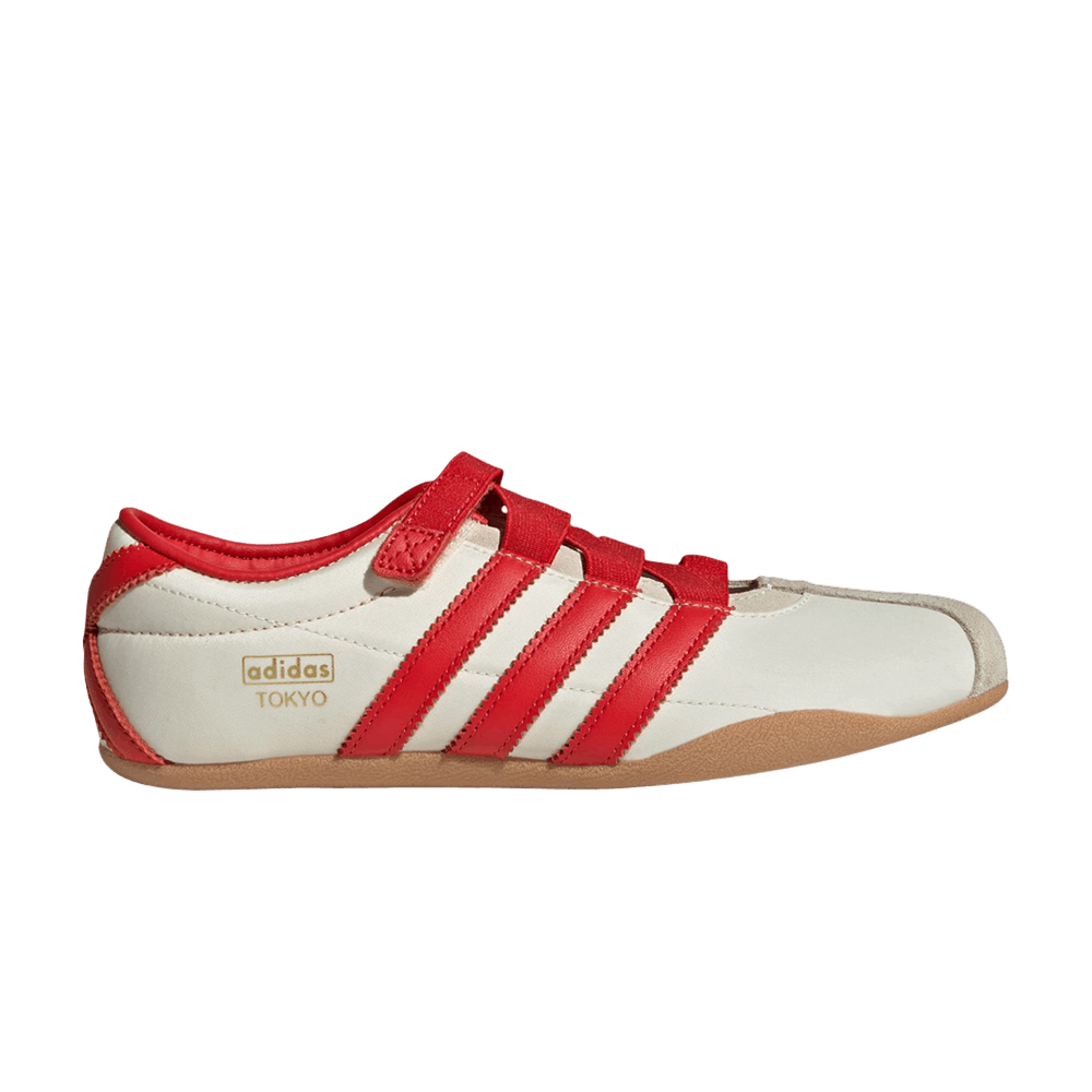 Adidas Wmns Tokyo Mary Jane 'Cream White Red Gold Metallic'