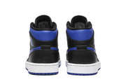 Air Jordan 1 Mid Black Hyper Royal