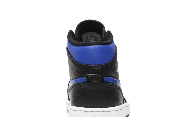 Air Jordan 1 Mid Black Hyper Royal
