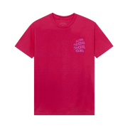 Anti Social Social Club Deeper Than Usual T-Shirt Sangria