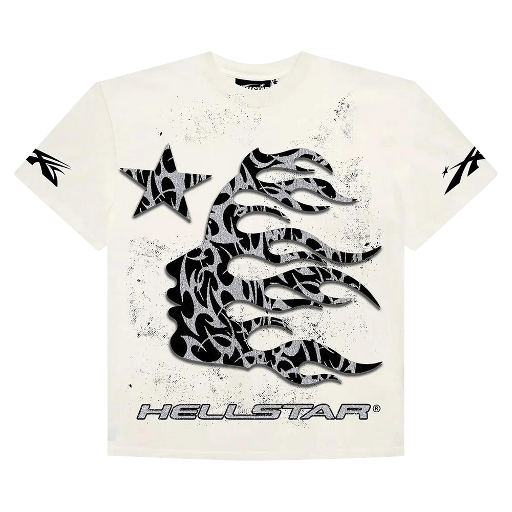 Hellstar Glitter P2p T-Shirt Black