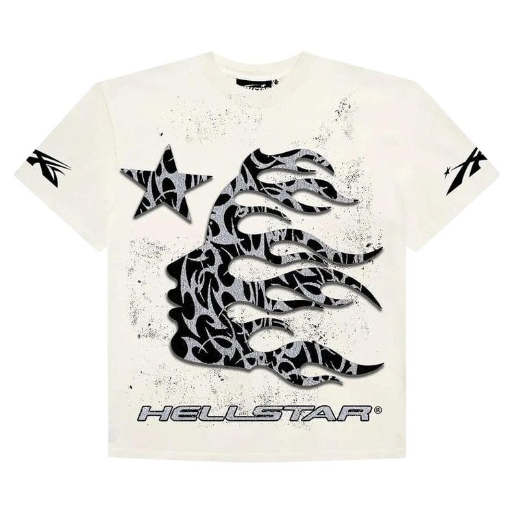 Hellstar Glitter P2p T-Shirt Black